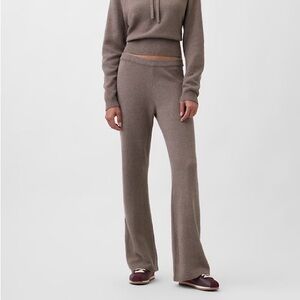 GAP CashSoft Boot Sweater Pants Toasted Almond Brown Size XS